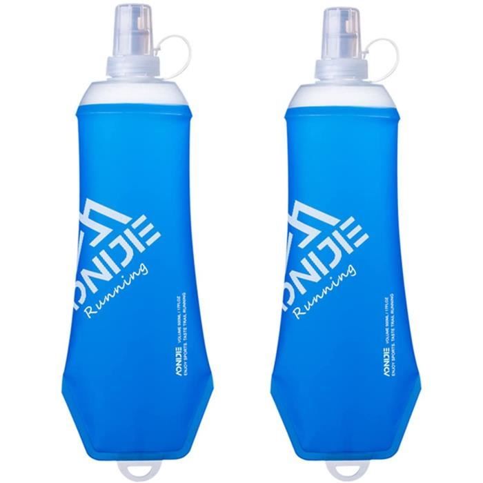 Flasque de running 250ml souple pour sac d'hydratation Gourde avec