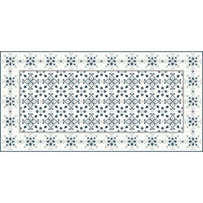 flooralia tapis en vinyle classique xxl c 008 295x195cm gris clair blanc gris clair blanc cdiscount maison