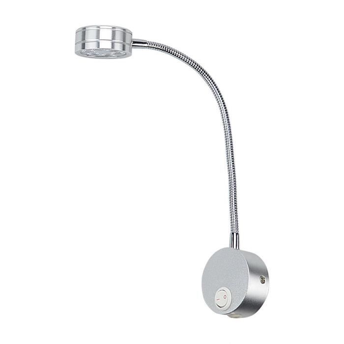 Glw Lampe Chevet Murale Applique Liseuse Led Col De Cygne Lumiere