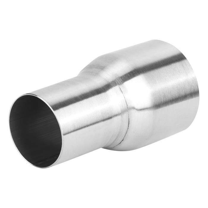 Adaptateur Tube Échappement Universel Acier Inoxydable - Réducteur 63-76mm
