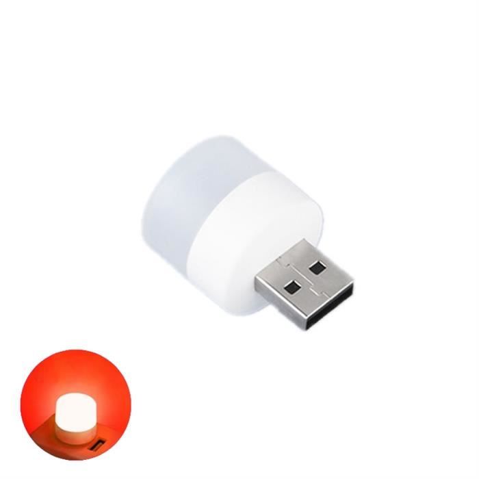 Mini lampe LED à prise USB,chargeur pour ordinateur portable,petit