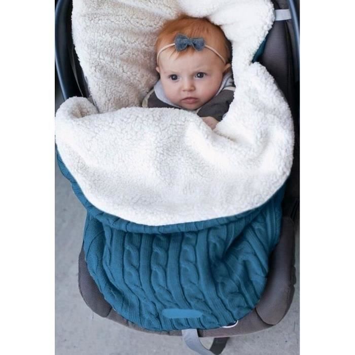 Couverture de bebe pour le lit poussette Sac de couchage Super doux et chaud pour bebes garcons et filles lange B3C4F87 Cdiscount Puericulture Eveil bebe