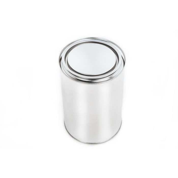 BenBow Boîte de conserve vide avec couvercle à pression 1x1L