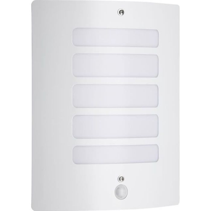 Lampe exterieure avec détexteur TODD Blanc ampoule E27 max 60 W - Brilliant