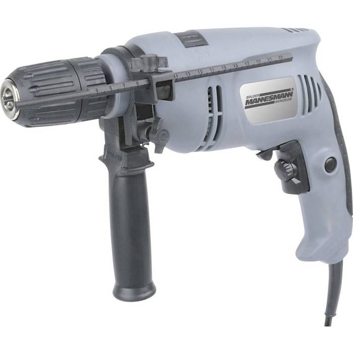 Perceuse à percussion Brüder Mannesmann M12507 M12507 650 W 1 vitesse