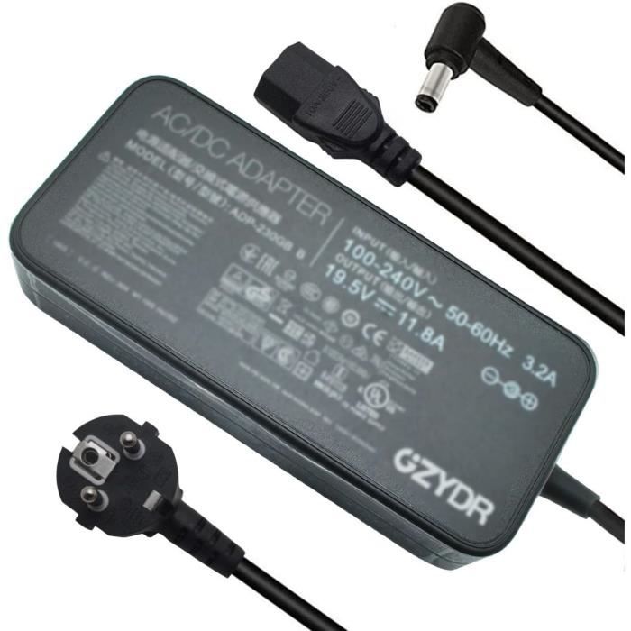 Chargeur Alimentation 19.5V 11.8A Pour ASUS ROG STRIX G-G731GV-H7220T - NEUF - Adaptateur Secteur