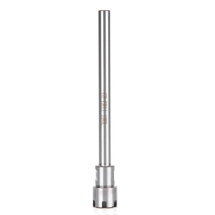 Porte-Mandrin C32-ER32-100L Acier Allié - Support Pince Serrage CNC Pour Tige Droite Et Fraisage