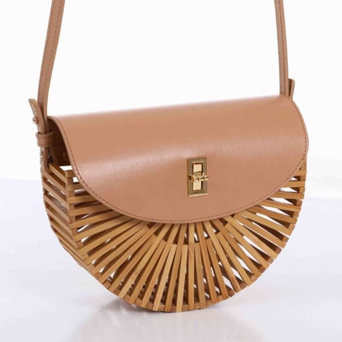 Sacoche CRAZE M6I13 bamboo handbag female shoulder bag wild leather