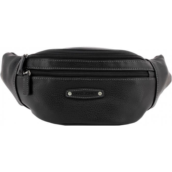 Sac banane David Jones NOIR DJS41116 Noir Cdiscount Bagagerie