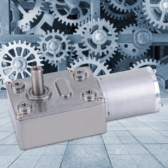 Sourcing Map – 2 Micro-moteurs à Réduction 6V 500 RPM – Boîte Métal, Sortie D, Pour RC, Bricolage, Voitures Miniatures