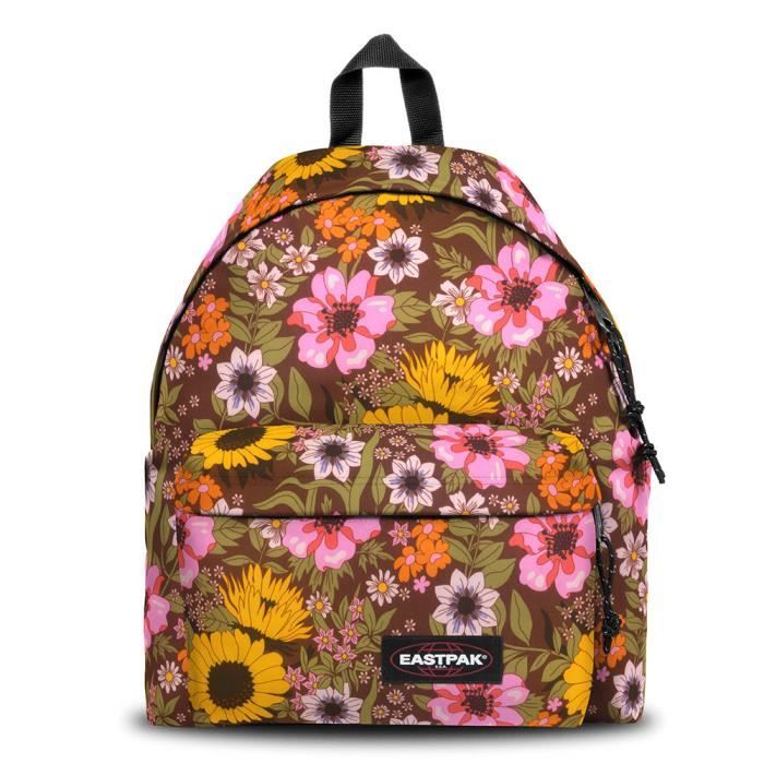 Sac à dos EASTPAK Padded Pak'R Popflower Brown 1 compartiment