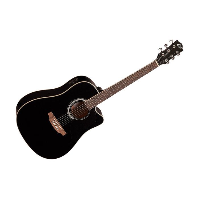 Guitare Acoustique EKO Ranger VI Noir : Le Choix Parfait pour Débuter avec Style et Confort
