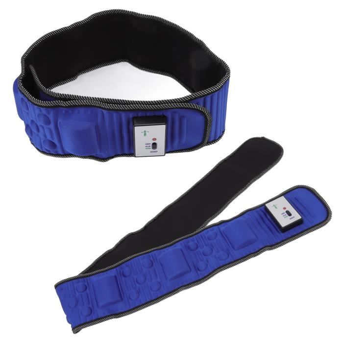 Ceinture Vibrante Amincissante Pour Le Ventre - 5 Niveaux D'intensité, Fonction Chauffante, Télécommande - Perte De Poids, Massage Abdominal