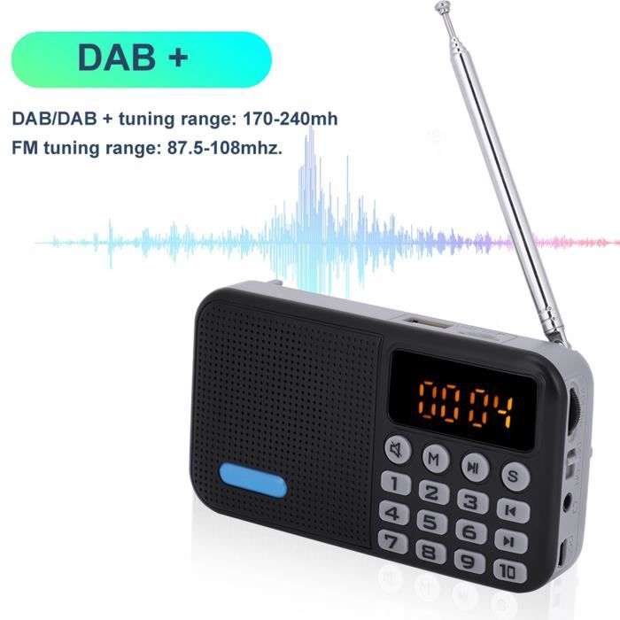 Mini Radio FM de Poche Portable,Déterminer les Radios Baladeur MP3 avec
