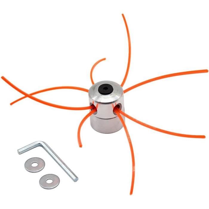 Tête universelle débroussailleuse multifils multi-étage aluminium