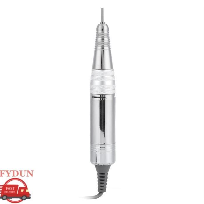 Manche de perceuse à ongles - FYDUN - 35000T - Métal - Haute vitesse - Fonctionnement silencieux