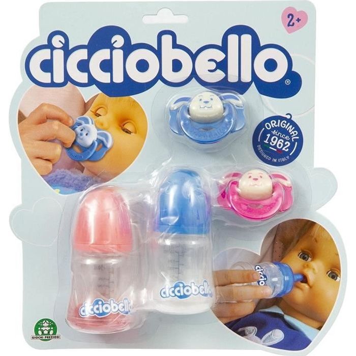 Ensemble d'accessoires Cicciobello - GIOCHI PREZIOSI - Mixte - Bleu - 3 ans à 10 ans