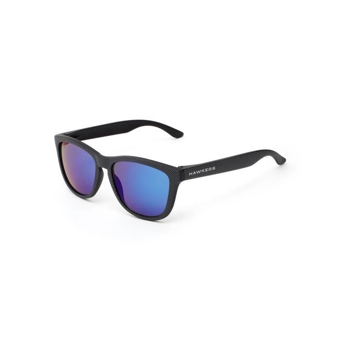 HAWKERS Lunettes de soleil ONE POLARISEES pour homme et femme. Couleur Bleu