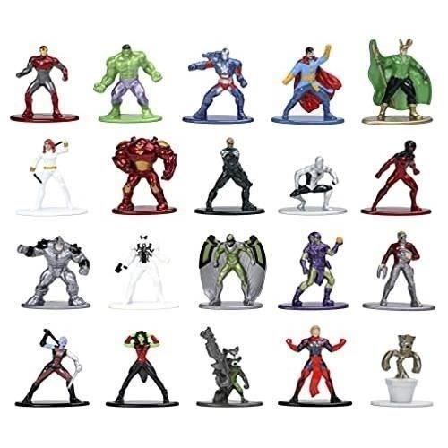 Figurines Marvel SIMBA.DICKIE.GROUP Coffret de 20 Métal 4cm