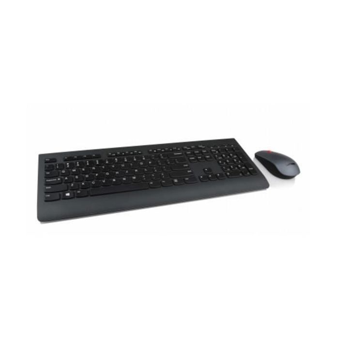 LENOVO Clavier et souris Professional – USB Sans fil RF USB Sans fil – RF – 1600 dpi – 5 Bouton(s) – Roulette inclinable