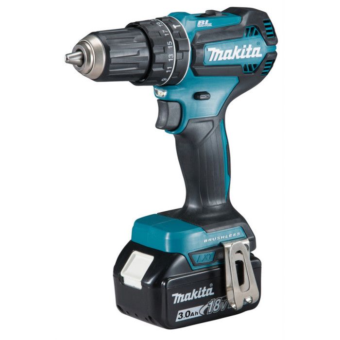 Perceuse visseuse à percussion 18V 1x3 0 Ah MAKITA DHP485F1