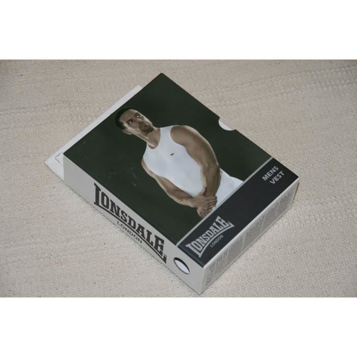 Debardeur lonsdale sales homme