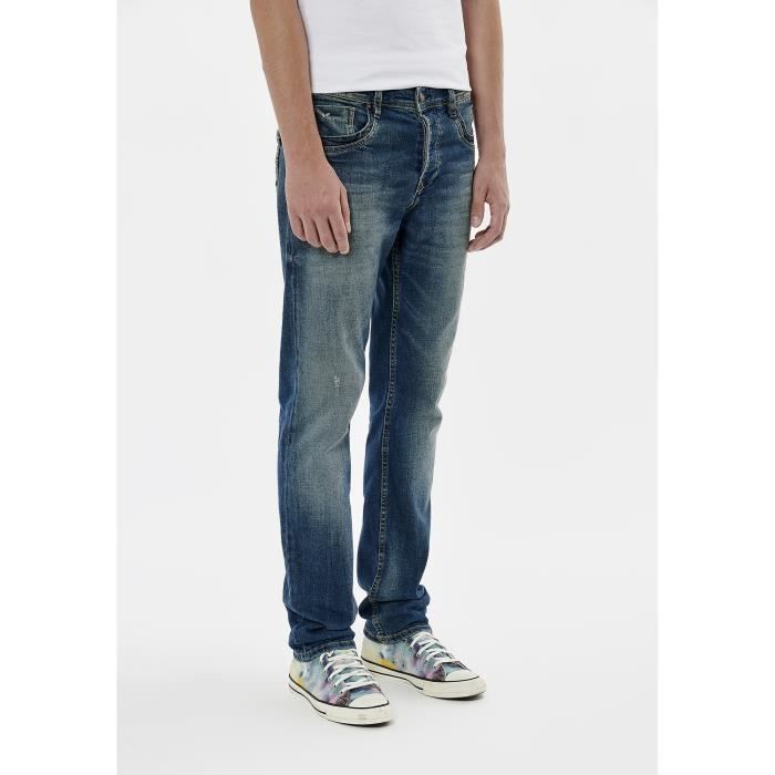 Jean skinny noir délavé homme online