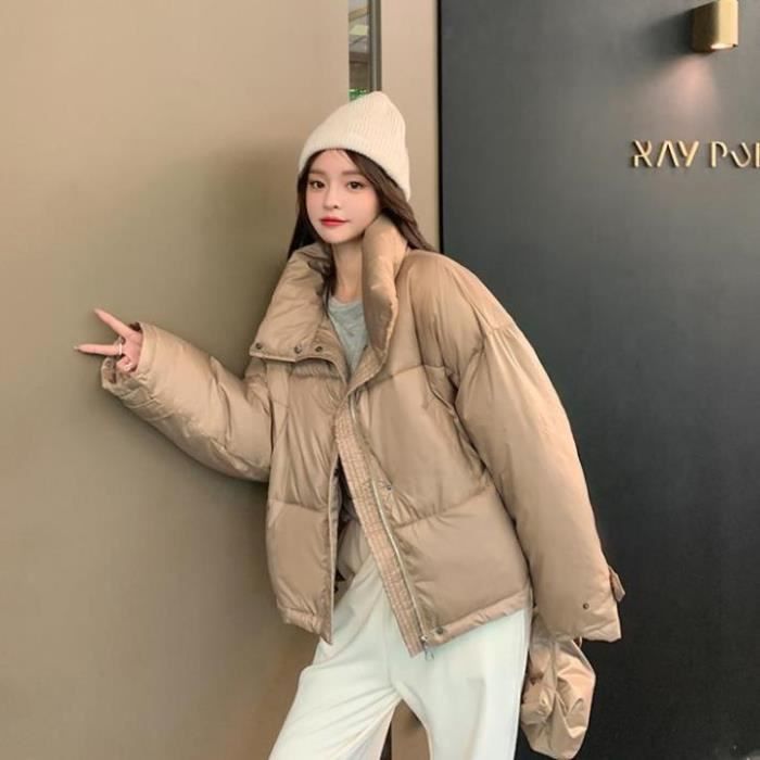 Manteau beige court shop