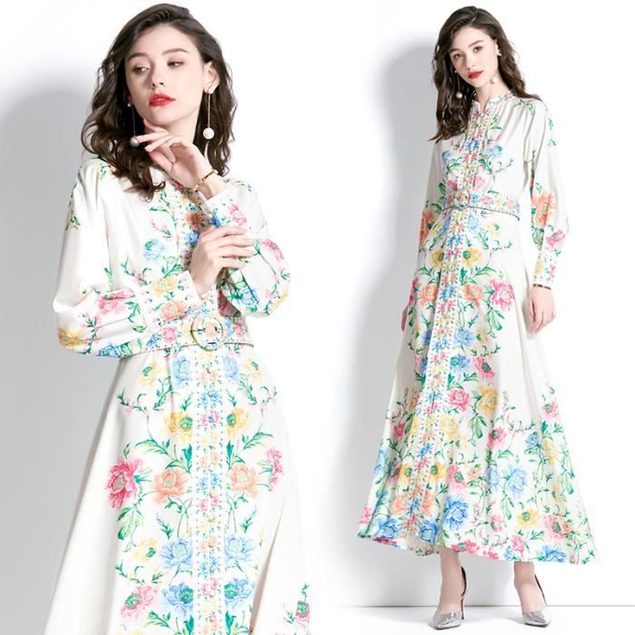 Robe Veste Steampunk Gothique Pour Femme - Style Victorien - Longue, Col Montant - Pour Halloween, Soirée