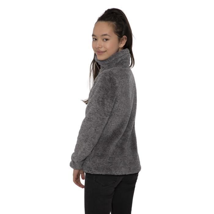 Pull polaire fille Protest Riri Ski Enfant Gris Respirant