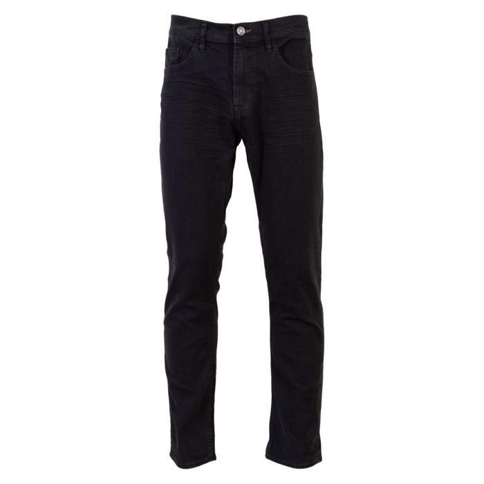 Jean Homme Slim Fit Extensible - Denim Troué Style Streetwear - Noir, Bleu, Gris - Taille Normal