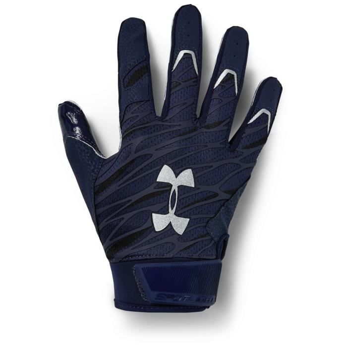 Under Armour UA Spotlight Gants Football Americain Homme Midnight Navy small Cdiscount Sport