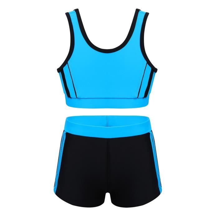Maillot de sales bain shorty fille