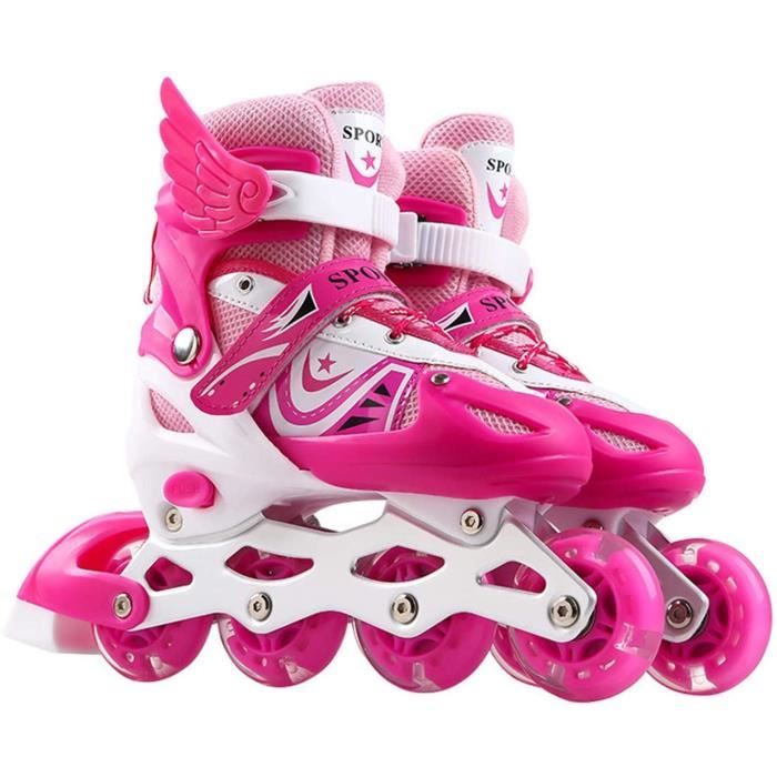 Roues LED Pour Rollers En Ligne - 8 Roues PU 80mm 82A Avec Roulements, Lumineuses, Pour Patins Adultes