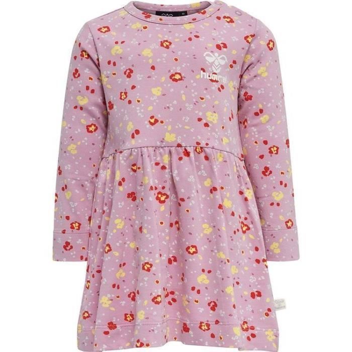 Robe manches longues bébé Hummel hmlmira - violet mauve - 15/18 mois Robe manches longues bébé Hummel hmlmira - violet mauve - 15/18 mois