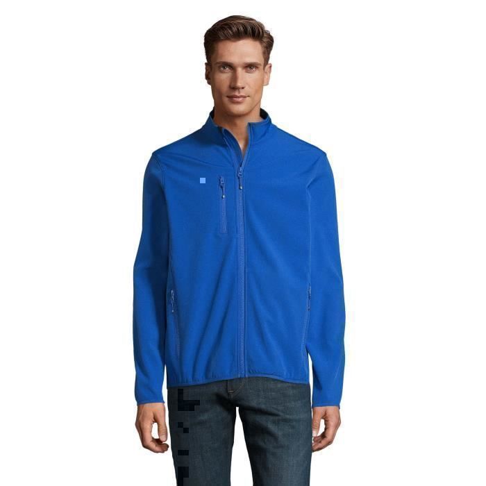 Veste - Sol's - Radian - Softshell 3 couches - Zipp?�e - 2 poches lat?�rales - Royal - XL Royal 