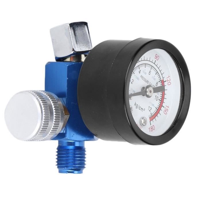 Régulateur De Pression Air G1/4 Avec Manomètre Pour Pistolet à Peinture - Outil Pneumatique Précis