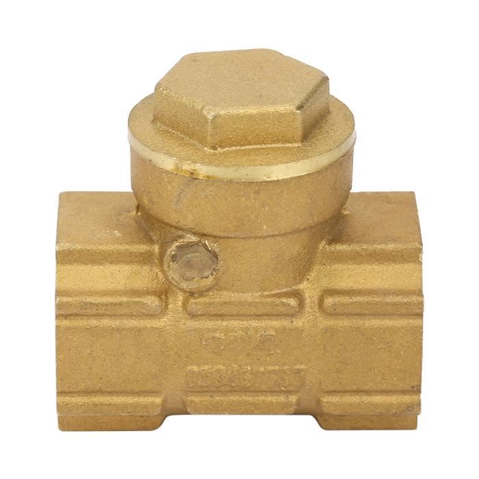 DN32 Clapet Anti-retour à Battant En Laiton Filetage Femelle 1-1/4