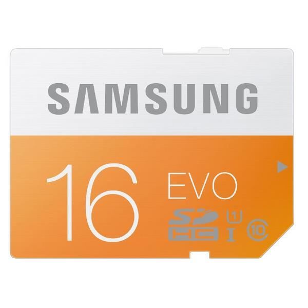 SAMSUNG  EVO MB-SP16D - Carte m&eacute;moire flash - 16 Go - UHS Class 1 / Class10 - SDHC UHS-I 