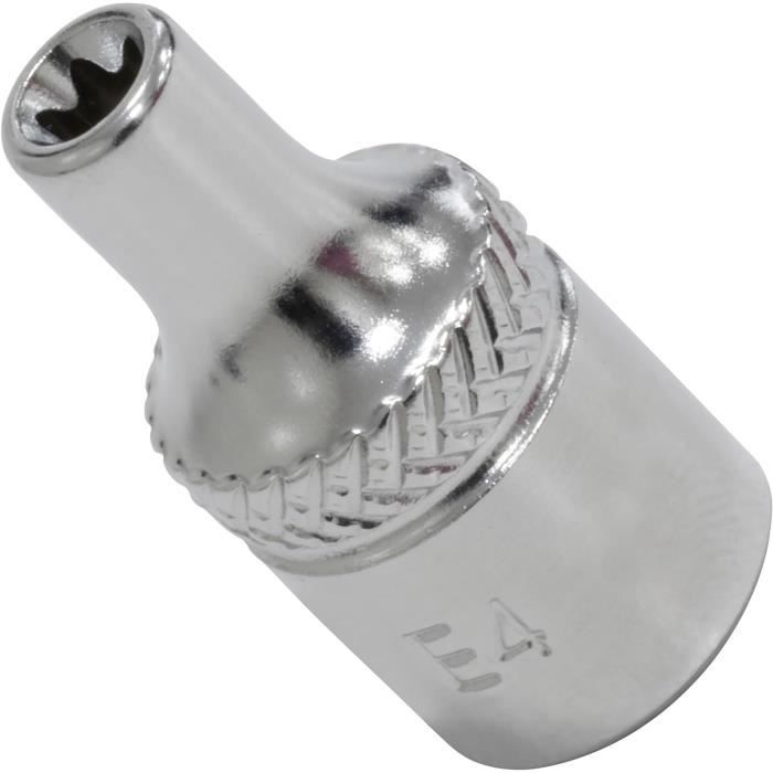 AERZETIX - C62129 - Lot De 5 Ebouts De Vissage 1/4'' à Epreinte