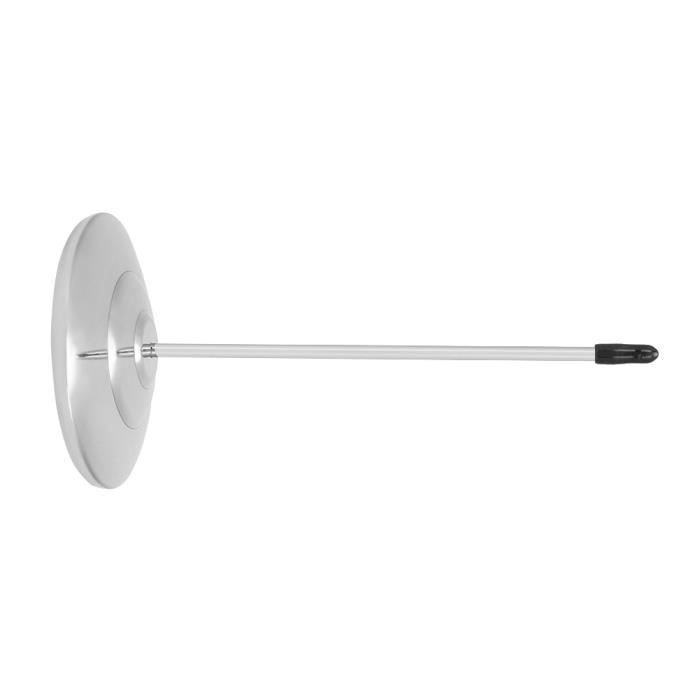 Housoutil 2 Pièces Porte-billets Inox Porte-reçus Pique-mémo Organiseur