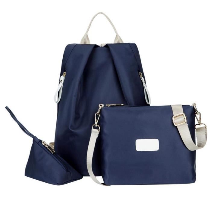 REPLAY Sac à dos de loisirs bleu pour femme - Backpack Blu Denim 307408