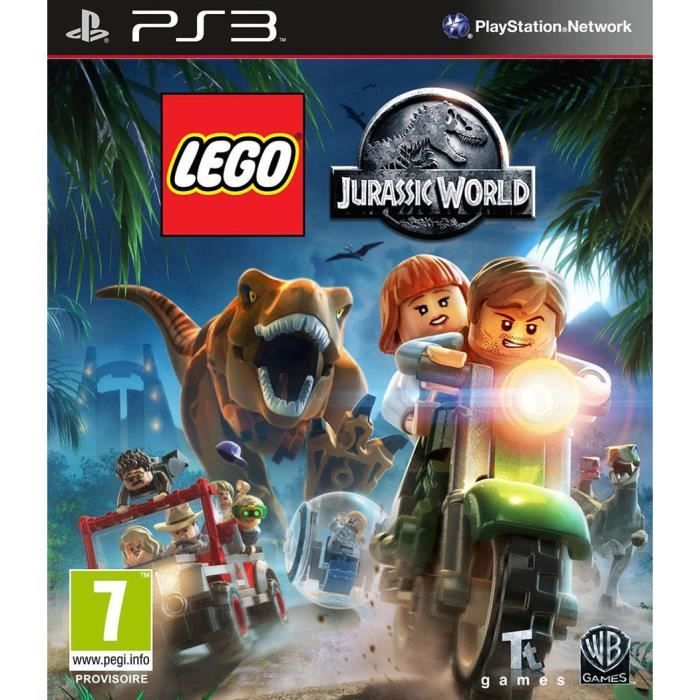 Jeu Vidéo - Sony - Lego Jurassic World - PlayStation 3 - Complet (Boîte+Cd+Notice) - Version Française