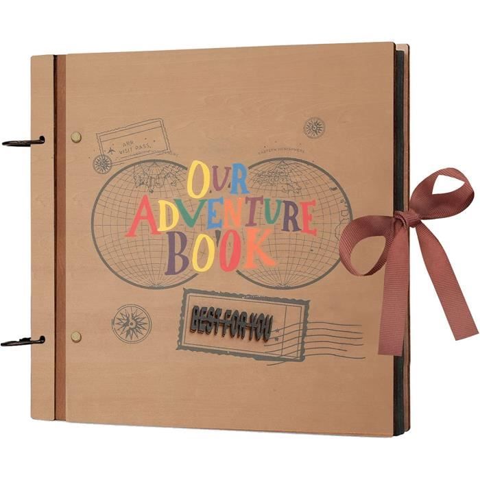 Album Fotografico Legno 400 Foto 10x15cm - Con Anelli | Regalo Compleanno E Matrimonio - Foto 2