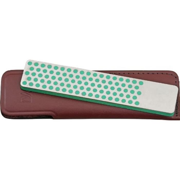 Pierre à Affûter Diamant DMT - 11 Cm, Grain Grossier (45 Microns) - Pour Couteaux, Outils - Aiguisage à Sec Ou à L'eau
