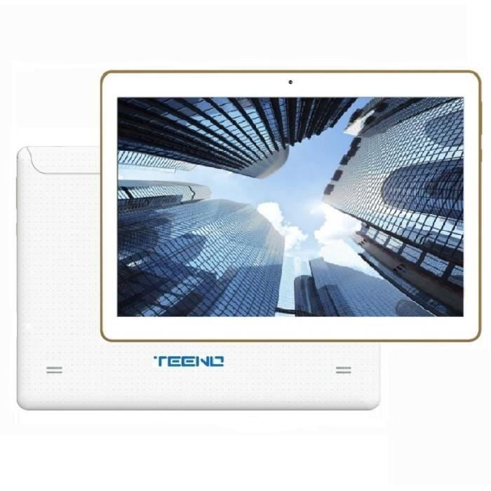 Teeno Tablette Tactile HD 10.1'' Blanc