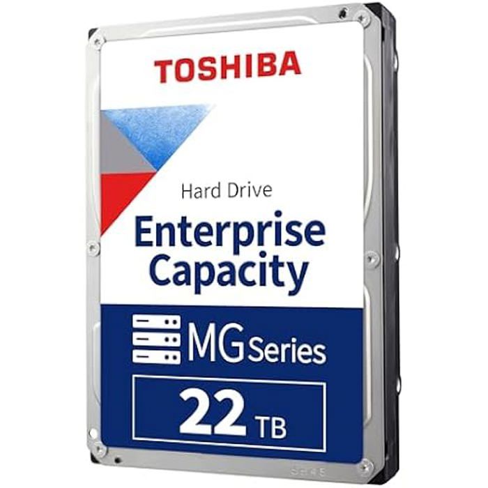 Toshiba MG Series disque dur 22 To 7200 trmin 512 Mo 3.5 SATA Neuf - vue 7