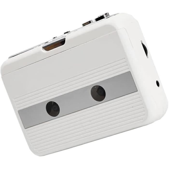 Adaptateur de Cassette VHS C, Lecteur de Cassette Vidéo pour Diverses Cassettes S VHS C et S VHS, Non Compatible avec 8 Mm/MiniDV/Hi8