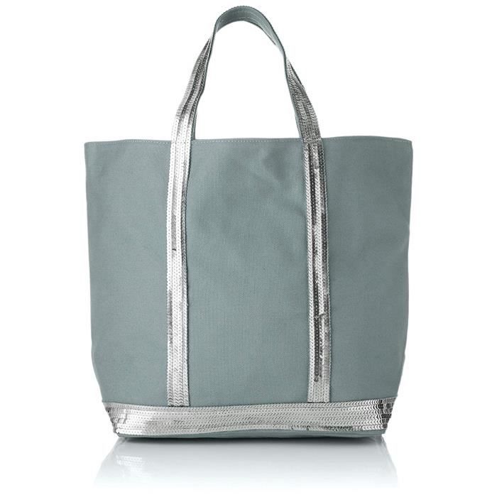 Sac a Main Vanessa Bruno femme Cabas Medium Bleu Ciel 3085 Cdiscount Bagagerie Maroquinerie