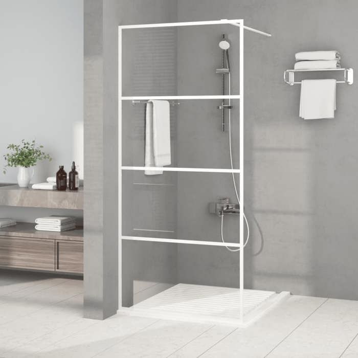 vidaXL Paroi de douche 90x195cm Verre ESG - vue 3